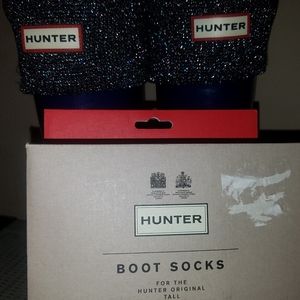 Hunter ☆ Original Tall Boot Socks ☆ SZ Lg